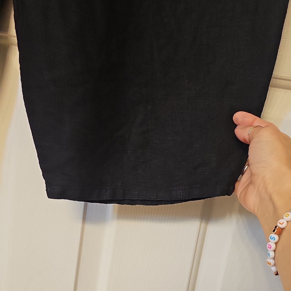 bryn Walker Relaxed Black Pants - Picture 3 of 9